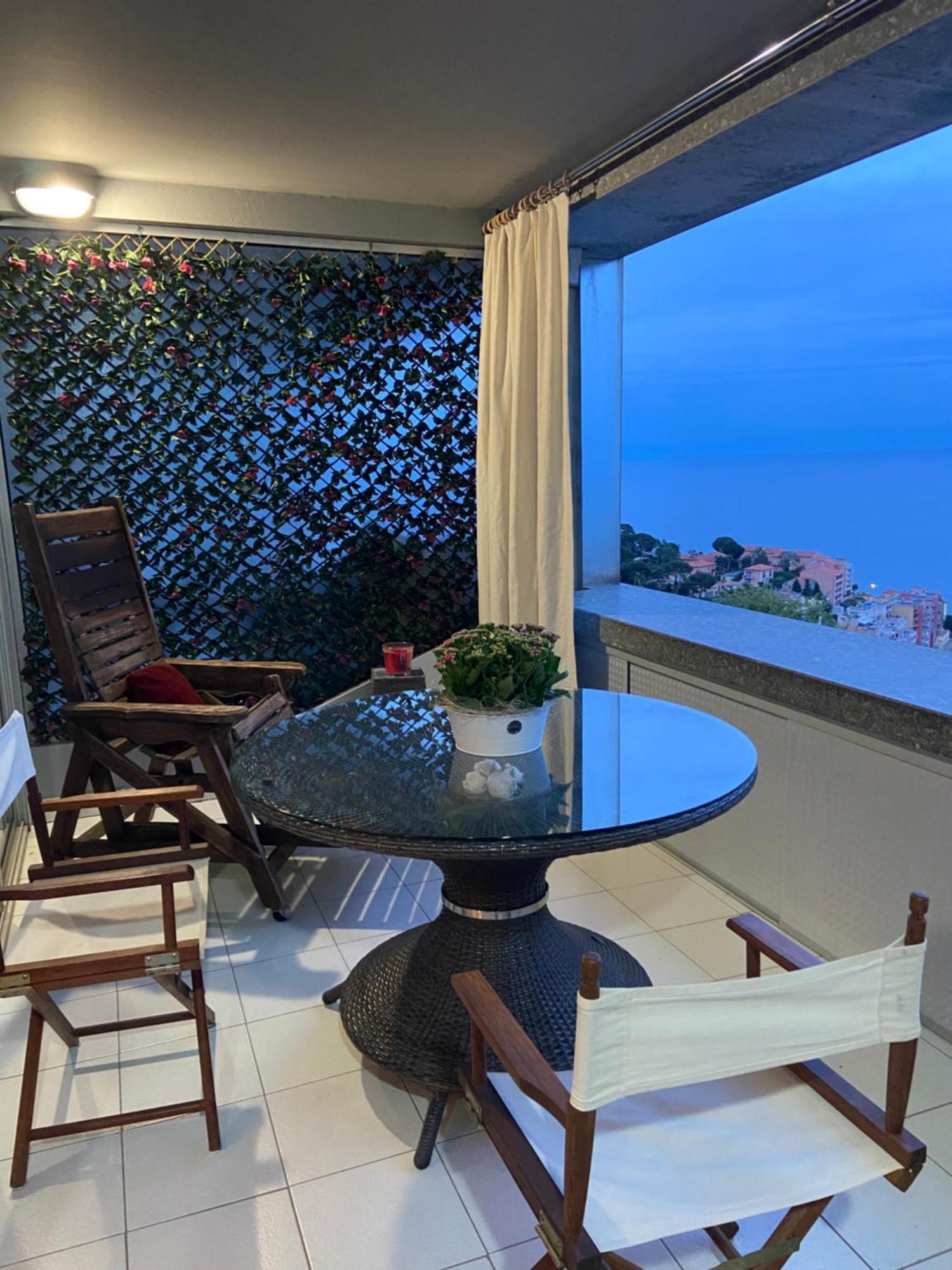 Monaco Doors 5 Vue Mer, Piscine, Parking Cap-d'Ail Bagian luar foto